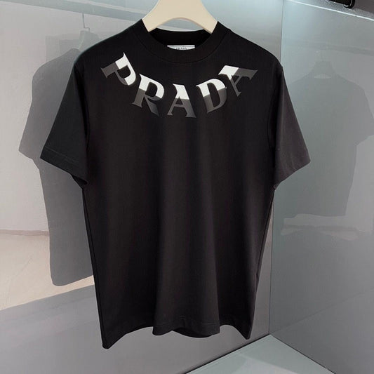 24ss new triangle logo casual T-shirt